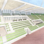 HSS Stadion Dresden Tiers with wheelchair access